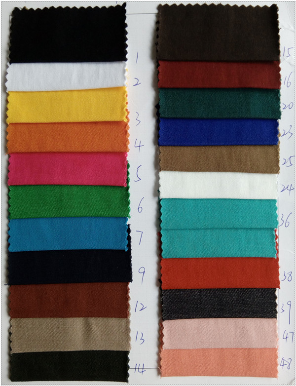 Nylon Cotton Spandex Bengaline Fabric